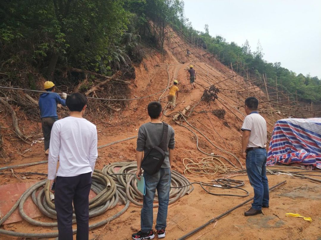 项目走访系列（五）： 边坡地质灾难监理项目走访 ——把关质量，，，以诚相待，，，威客电竞VKGAME地灾部的清静允许