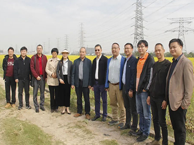 威客电竞VKGAME妄想丨广东省自然资源厅实地调研威客电竞VKGAME厚街双岗、白濠农业生态园项目