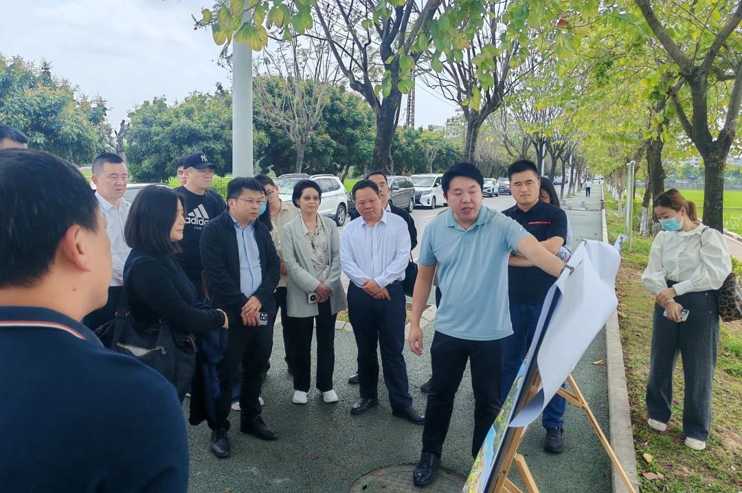 威客电竞VKGAME集团丨随省协会调研莞惠全域土地整治